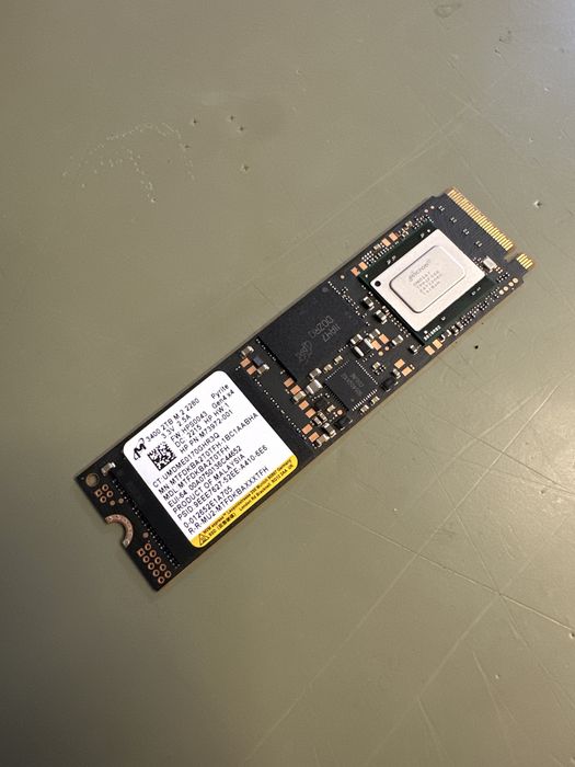 Dysk 2 TB nvme 4 generacji  6600mbs/5000mbs