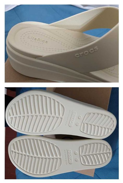Crocs Brooklyn flip sandalias mulher tam 37,5 (134)