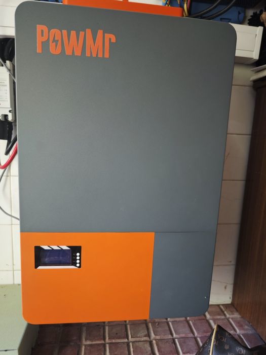 Sistema Solar Completo 18.6kW | 3x POWMR HVM 6.2kW com WiFi + Bateria LiFePO4 9.6kWh | Monofásico / Trifásico