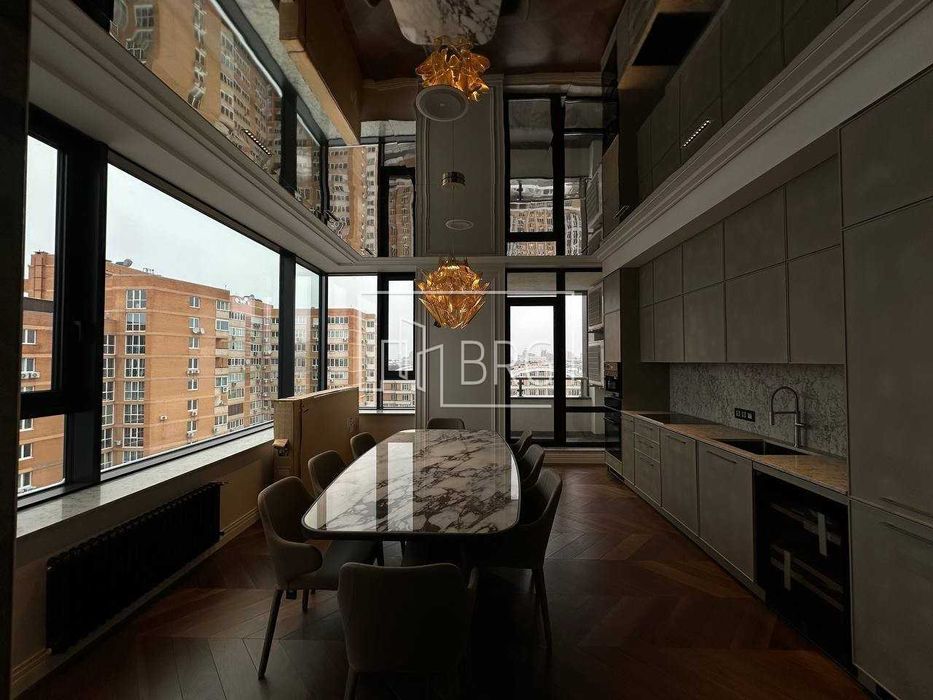 Видовая квартира ЖК Тетрис холл 2 уровня 5к Печерский р-н без комиссии