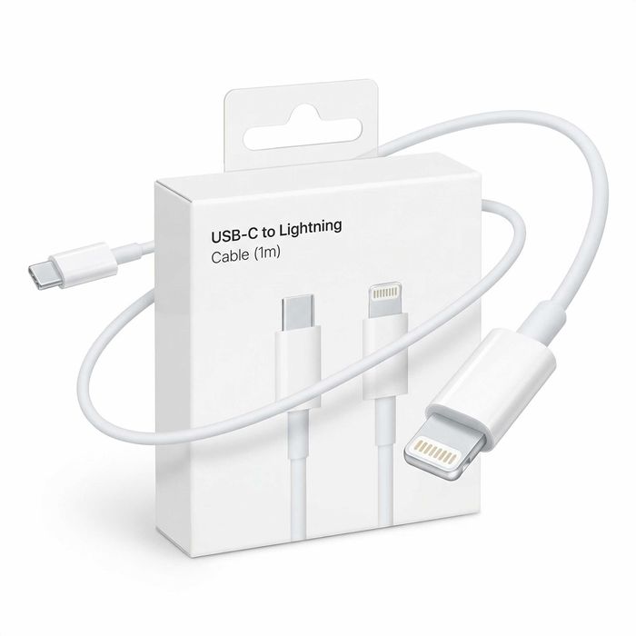 ZESTAW - Ładowarka 60W USB-C + Kabel do Apple iPhone iPad MacBook | NOWY