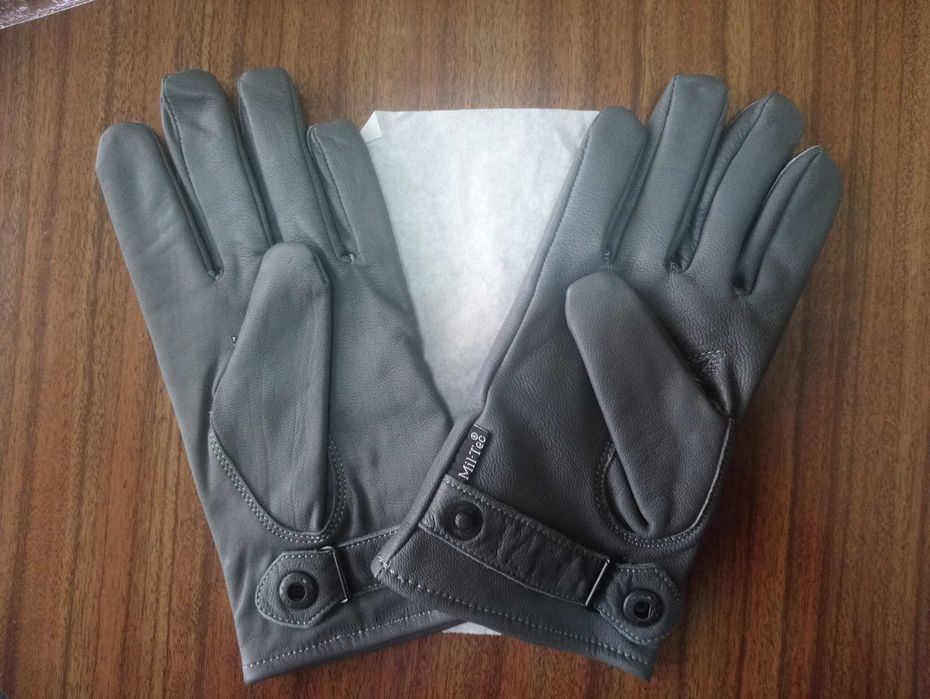 Luvas Militares em Pele