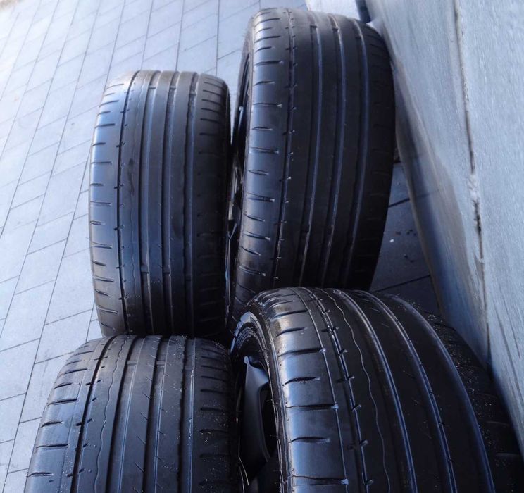 Czarne alufelgi BORBET 17 cali 5x112 VW Audi Seat Skoda Mercedes MINI
