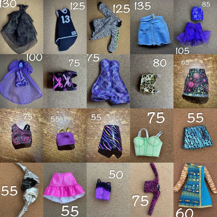 Аксесуари взуття одяг для ляльок monster high