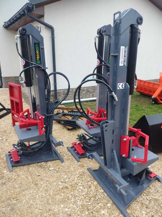 Łuparka hydrauliczna rozdrabniacz do drzewa nacisk 20ton dostawa