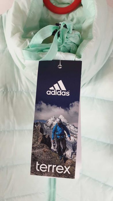 ADIDAS Puchowa Kurtka Damska ZIMOWA Ciepła r L/40