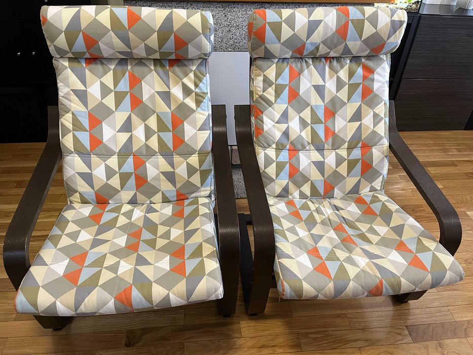 Poltrona cadeira Ikea modelo POANG (2 cadeiras)