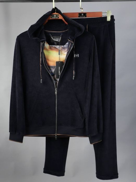 D&G велюровий спортивний костюм S,M