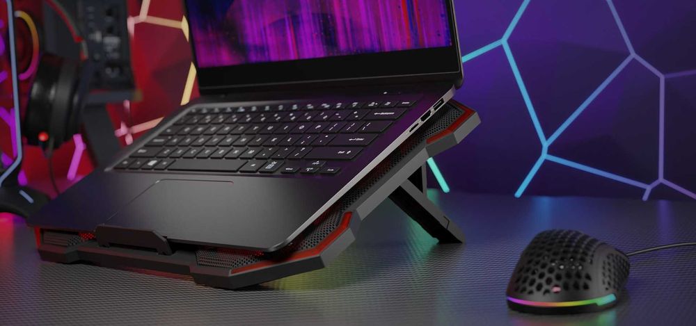 Підставка для ноутбука Genesis OXID 260 охлаждающая подставка до 17.3"