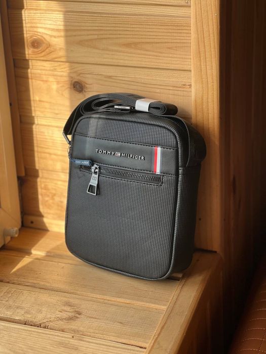 Сумка чоловіча справжня шкіра Tomme Hilfiger