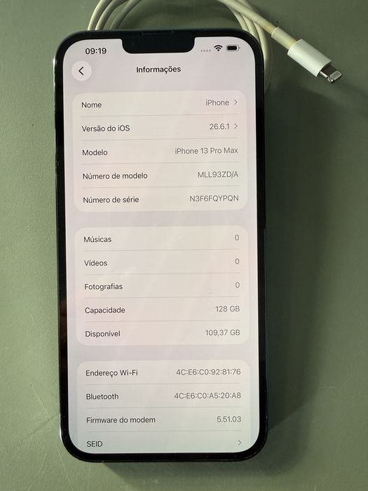 Apple iPhone 13 Pro Max 128GB Azul