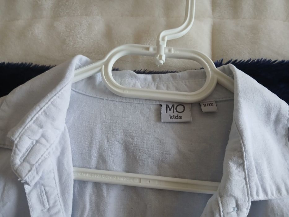 Camisa azul claro modalfa usada 11/12 anos