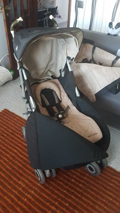 KIT Carrinho de bebé + Ovo + Alcofa + Cobertura de chuva