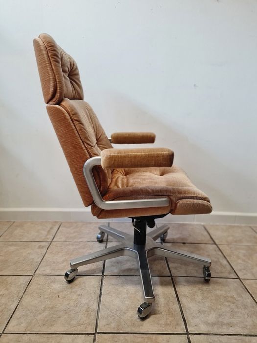 Fotel proj. Martin Stoll Giroflex,lata 60, vintage design Bauhaus