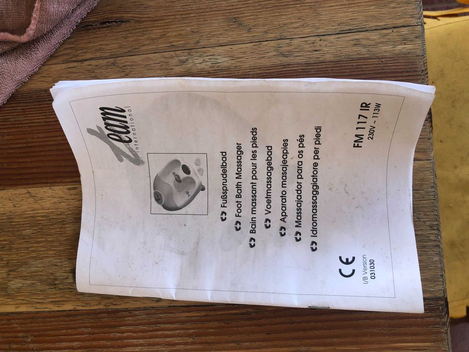 Hidromassajador de pés