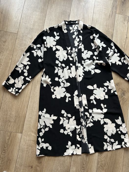 Narzutka kimono Oasis floral kwiatowy Print XL L