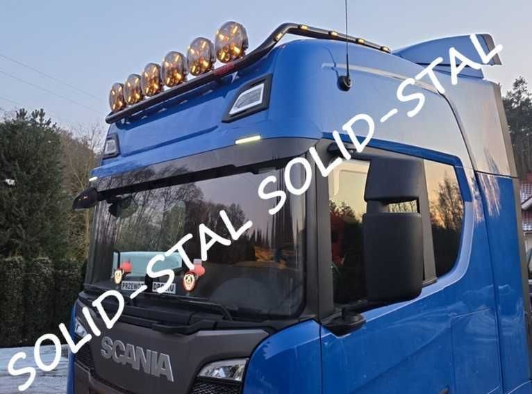 Orurowanie NA CAŁĄ KABINE Scania R / S Next Generation Stal nierdzewna