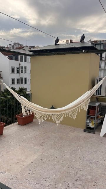 Rede de Descanso Boho / Boho Cotton Hammock