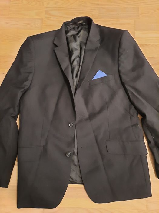 Garnitur granatowy Vestus na 176cm 180cm roz M L jak nowy marynarka