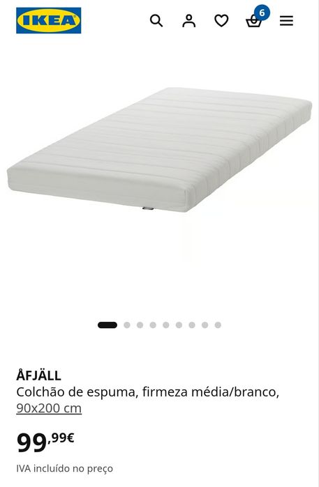 Colchão de espuma