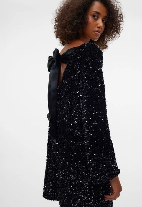 Vero moda S VMLAILA Krótka sukienka jak Nowa