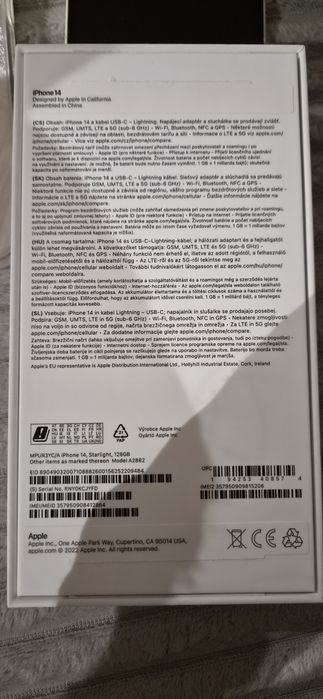 Iphone 14 starlight 128 GB stan bardzo dobry PL