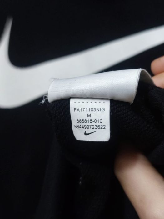 bluza hoodie kangurka longsleeve  M L crewneck Nike DRI fit classic sp