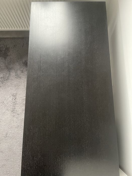 Biurko IKEA MALM Czarny – Stan Bardzo Dobry / Zadbane