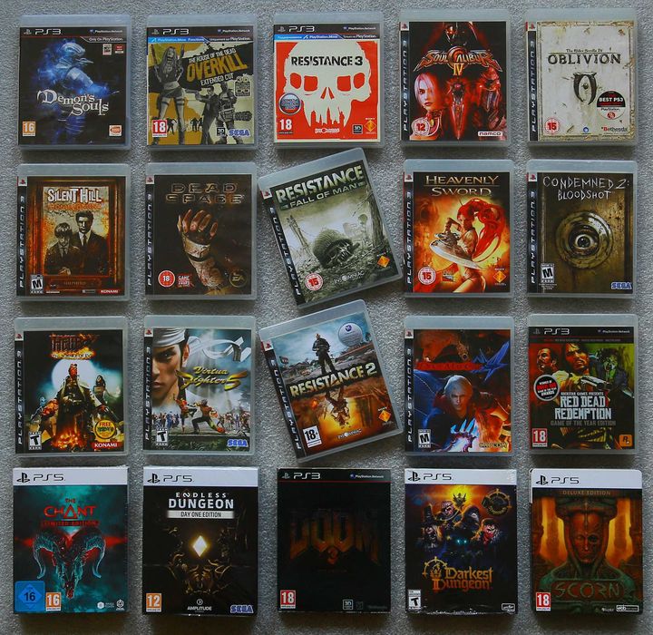Лот, диски для Sony Playstation - частина 3