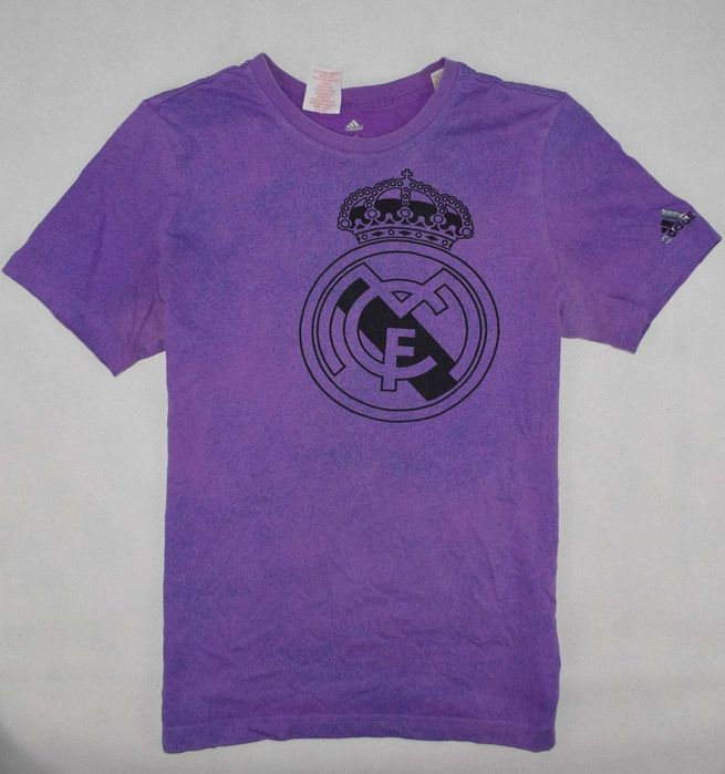 Adidas Real Madryt koszulka T-shirt logo uniseks S