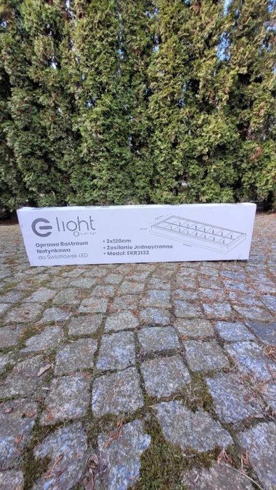 Oprawa rastorowa led 2x120cm EKR3133