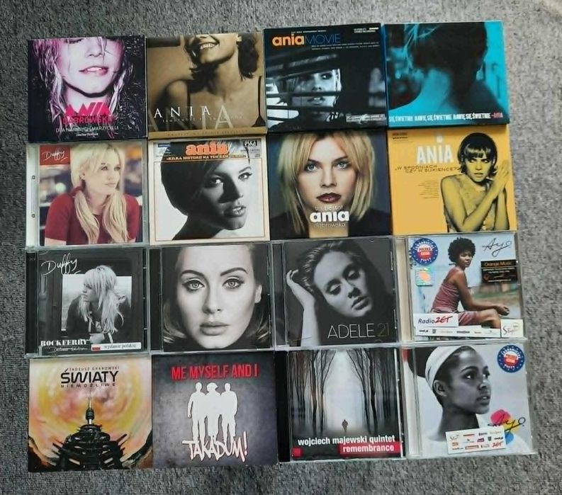 Kolekcja prywatna płyt CD. Rożni wykonawcy. Stan idealny.