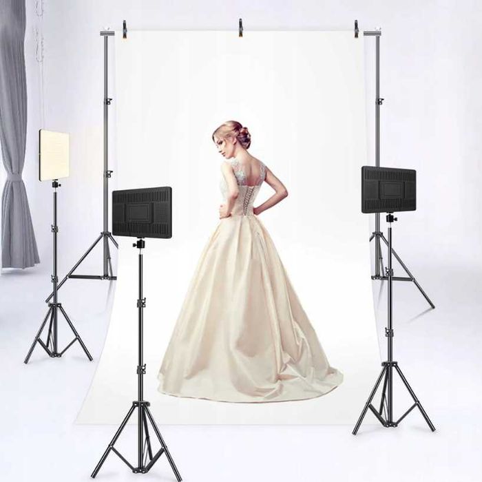 Lampa Studyjna Fotograficzna Do Zdjęć 42W Statyw 200cm - WYPRZEDAŻ