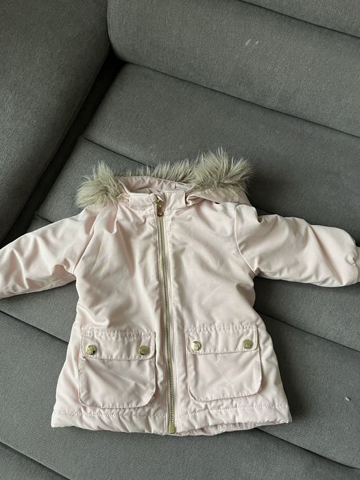 Демісезонна куртка-парка для дівчинки H&M, 80 (9-12)