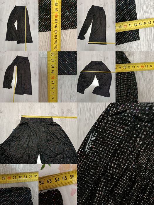 Spodnie + body szwedy Minouu holo cekin uni na M L xl