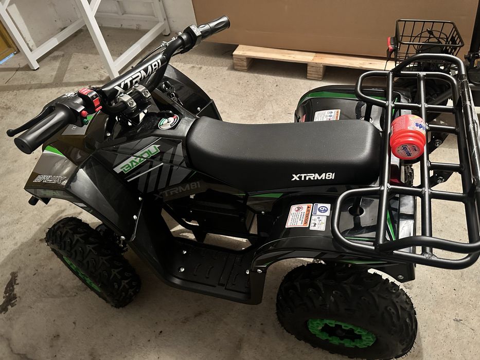 Moto elétrica infantil 1000W - mini bazou VERDE - semi novo [COM GARANTIA]