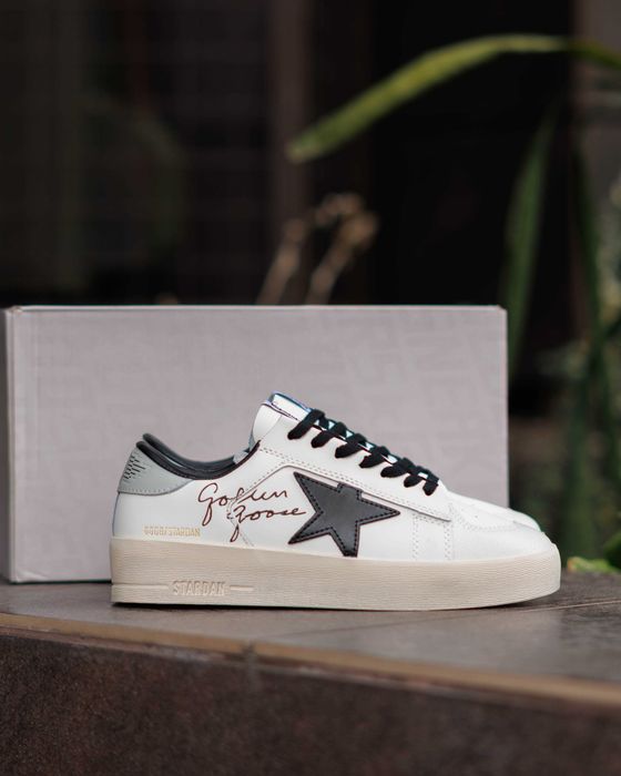 !SALE! Golden Goose GGDB Stardan White Black 36 37 38 39 40 41