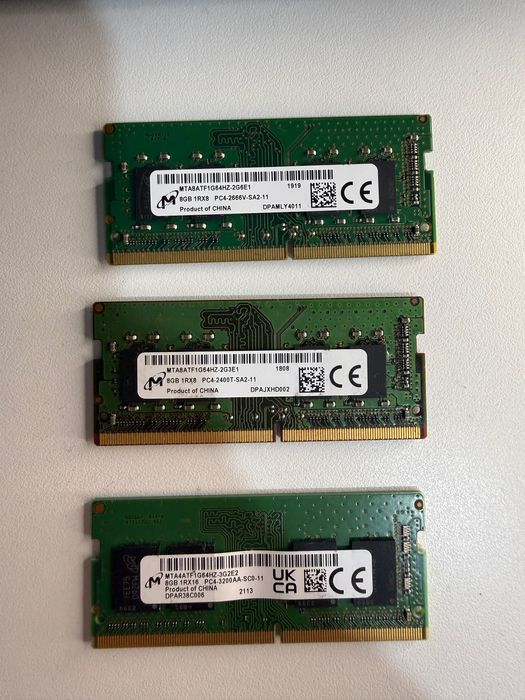 Vendo Memoria RAM DDR5 e DDR4