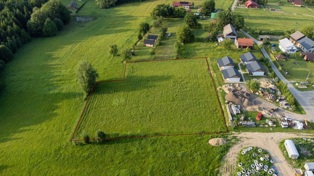 Działka rolno-budowlana 5000 m² nad Soliną - Widok 4