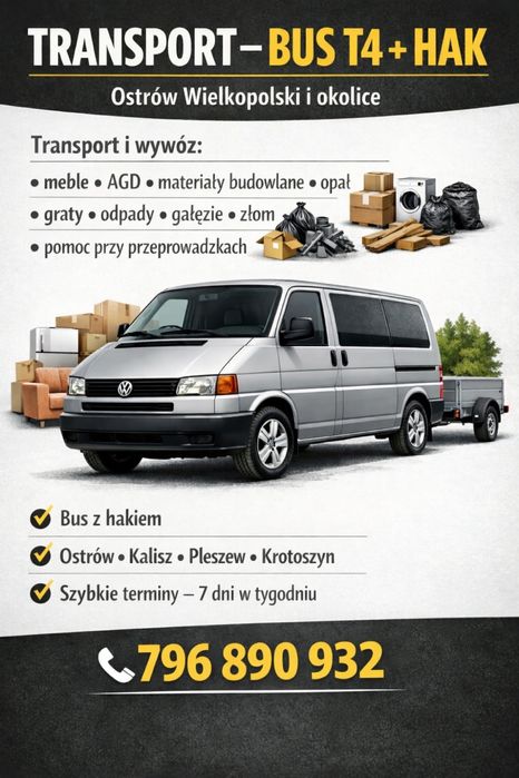 Transport Bus T4 + HAK