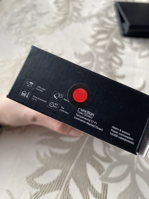 Zegarek led ścienny