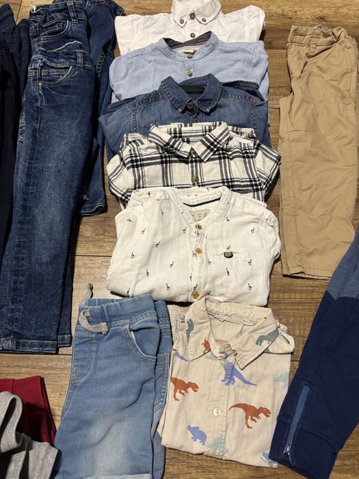 Zestaw paka ubrań 99 - 104 h&m, zara, c&a