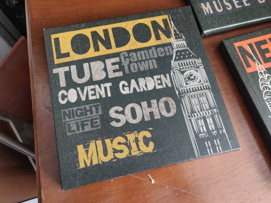 Quadros de vários paises