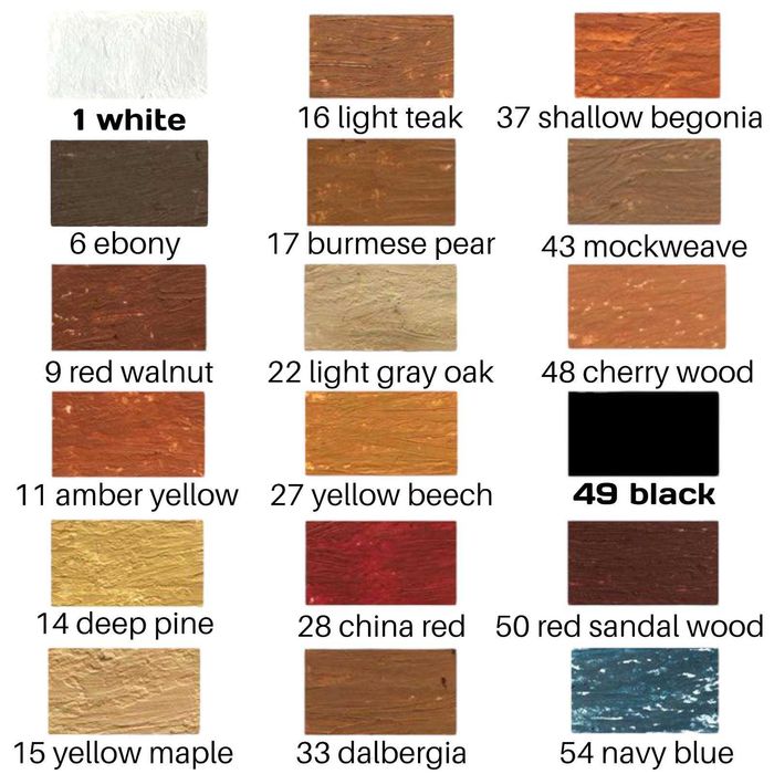 Восковый карандаш для ремонта мебели , дерева , кожи