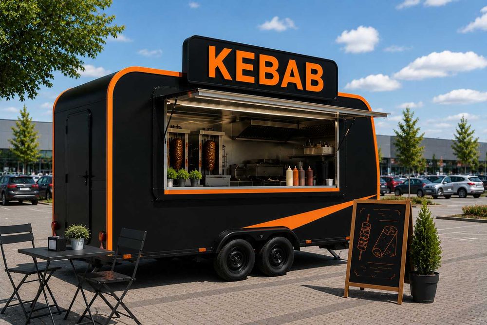 Najem pod Foodtruck/ Kebab/ Przyczepa gastronomiczna Park Handlowy Zgoda w Świętochłowicach