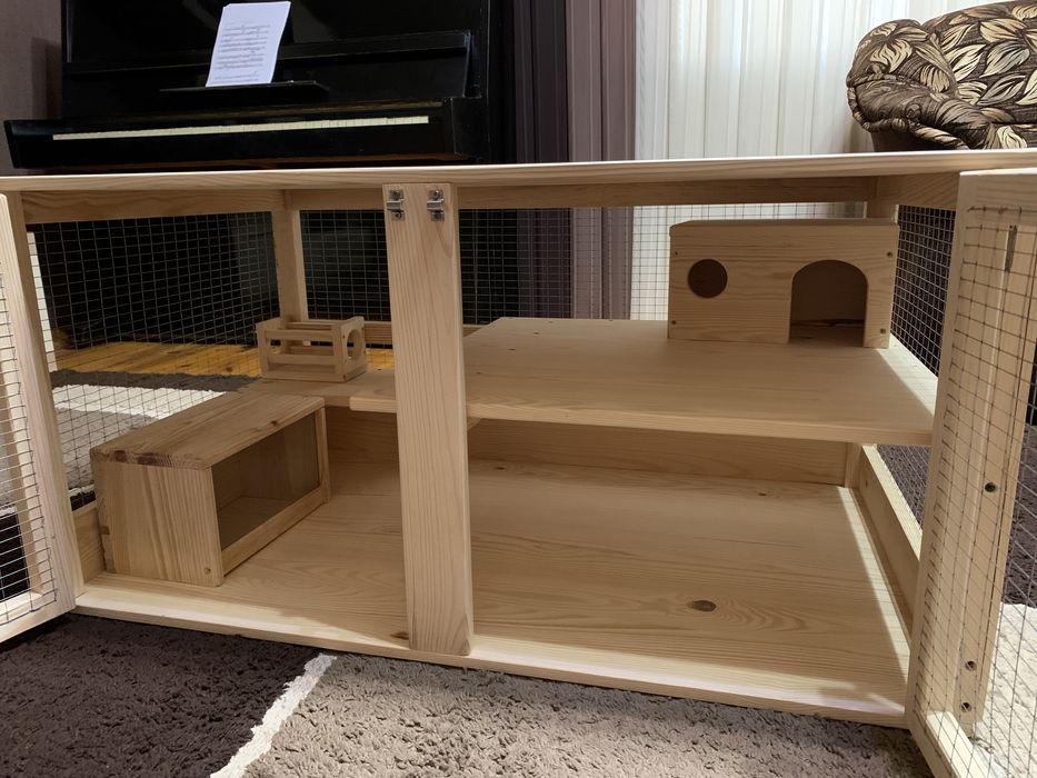 Вітрина, клітка для шиншил, дегу, крисок, тхорів та кроликів