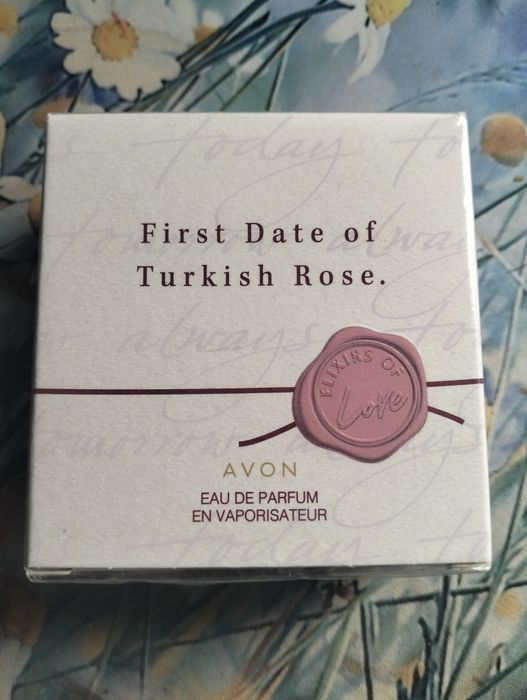 Avon First Date of Turkish Rose Nowe perfumy UNIKAT
