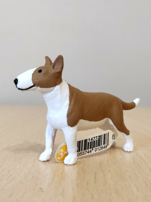 Kolekcjonerska figurka psa Schleich.
