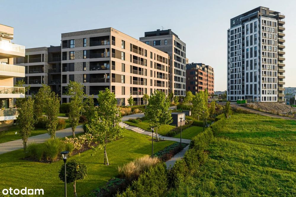 2-pokojowe mieszkanie 44m2 + balkon Bezpośrednio