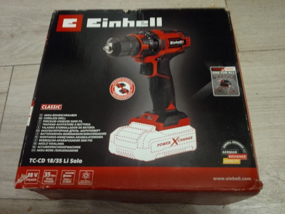 Wkrętarka Einhell TC-CD 18/35 Li Solo